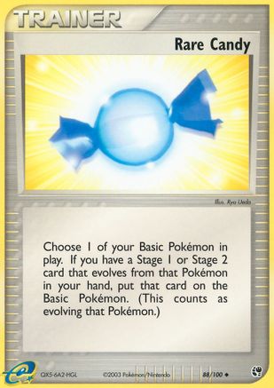 Rare Candy 088/100  - Reverse Holofoil Sandstorm - Uncommon