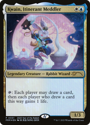 Kwain, Itinerant Meddler (UMP-003) - Year of the Rabbit 2023 Foil