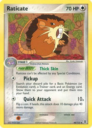 Raticate 048  - Reverse Holofoil FireRed & LeafGreen - Uncommon