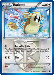 Raticate (Team Plasma) 088/116  - Reverse Holofoil Plasma Freeze - Rare