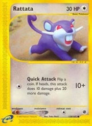 Rattata 128/165  - Reverse Holofoil Expedition - Common