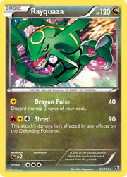 Rayquaza 093/113  - Holofoil Legendary Treasures - Holo Rare