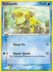 Relicanth 018  - Reverse Holofoil Emerald - Rare