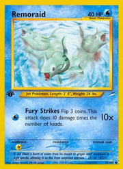 Remoraid 080/105  - 1st Edition Neo Destiny - Common