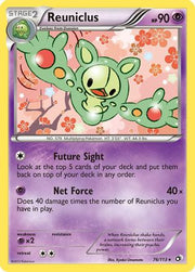 Reuniclus 076  - Reverse Holofoil Legendary Treasures - Rare