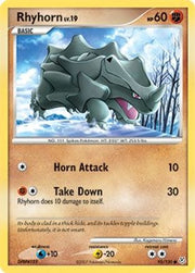 Rhyhorn 095  Diamond and Pearl - Common