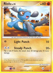 Riolu 091/127  Platinum - Common