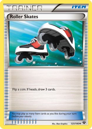 Roller Skates 125/146  XY Base Set - Uncommon