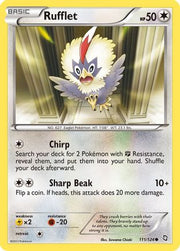 Rufflet 111  Dragons Exalted - Common
