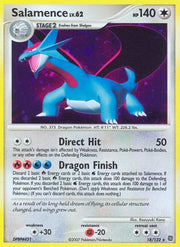 Salamence 018  - Reverse Holofoil Secret Wonders - Holo Rare