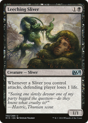 Leeching Sliver (M15-102) - Magic 2015 Foil