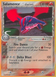 Salamence (Delta Species) 014/113  - Reverse Holofoil Delta Species - Holo Rare
