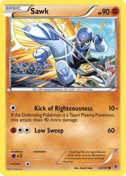 Sawk 052  - Reverse Holofoil Plasma Blast - Common