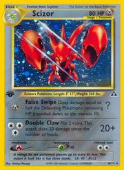Scizor (10) 010/75  - 1st Edition Holofoil Neo Discovery - Holo Rare