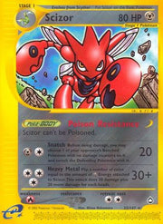 Scizor 032  Aquapolis - Rare