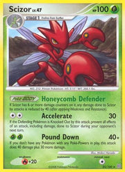 Scizor 025  - Reverse Holofoil Stormfront - Rare