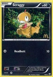 Scraggy 010/12  - Holofoil McDonalds Promos 2012 - Promo