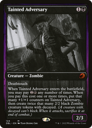 Tainted Adversary (DBL-124) - Innistrad: Double Feature Foil