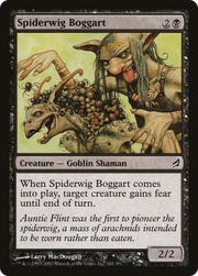 Spiderwig Boggart (LRW-141) - Lorwyn Foil
