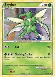 Scyther (65) 065  - Reverse Holofoil Undaunted - Common