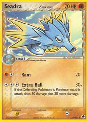 Seadra 037/101  - Reverse Holofoil Dragon Frontiers - Uncommon