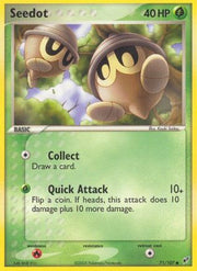 Seedot 071/107  - Reverse Holofoil Deoxys - Common