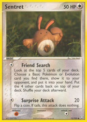 Sentret 075/109  - Reverse Holofoil Team Rocket Returns - Common