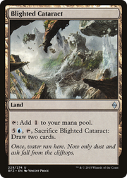 Blighted Cataract (BFZ-229) - Battle for Zendikar Foil