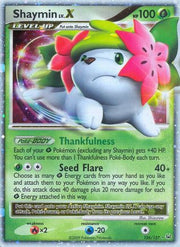 Shaymin Lv.X (Land Forme) 126  - Holofoil Platinum - Ultra Rare