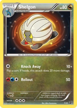 Shelgon 007/20  - Holofoil Dragon Vault - Holo Rare