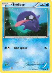 Shellder 031  - Reverse Holofoil XY Base Set - Common