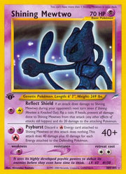 Shining Mewtwo 109  - 1st Edition Holofoil Neo Destiny - Secret Rare