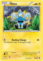Shinx (43) 043  - Reverse Holofoil Next Destinies - Common