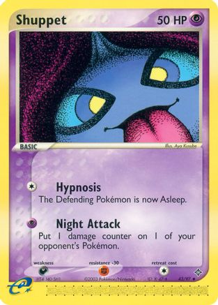 Shuppet 043  Dragon - Uncommon