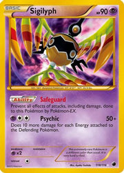 Sigilyph 118  - Holofoil Plasma Freeze - Secret Rare