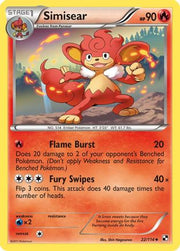 Simisear 022  - Reverse Holofoil Black and White - Uncommon
