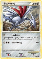 Skarmory 021/90  Undaunted - Rare