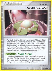 Skull Fossil 120  - Reverse Holofoil Platinum - Common