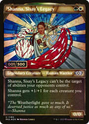 Shanna, Sisay's Legacy (MUL-189Z) - Multiverse Legends: (Showcase) Foil