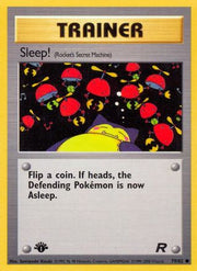 Sleep! (Rocket's Secret Machine) 079/82  - Unlimited Team Rocket - Common