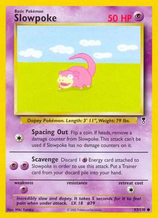 Slowpoke 093/110  Legendary Collection - Common