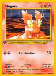Slugma 082/105  - 1st Edition Neo Destiny - Common