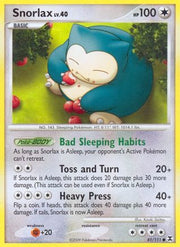 Snorlax (81) 081/111  Rising Rivals - Common