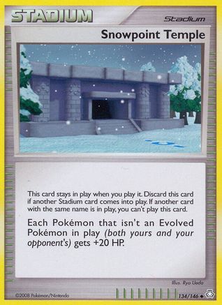 Snowpoint Temple 134  Legends Awakened - Uncommon