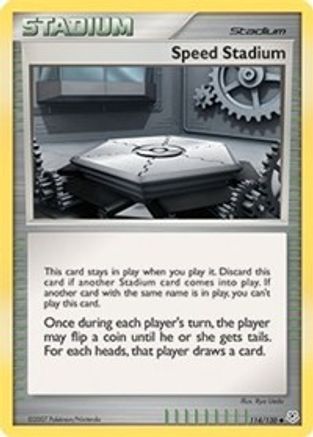 Speed Stadium 114/130  Diamond and Pearl - Uncommon