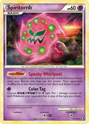 Spiritomb 010  - Reverse Holofoil Triumphant - Holo Rare