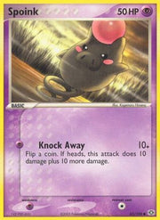 Spoink 065/106  - Reverse Holofoil Emerald - Common