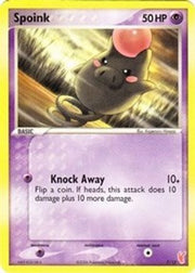 Spoink 007  EX Trainer Kit 2 Plusle & Minun - Common