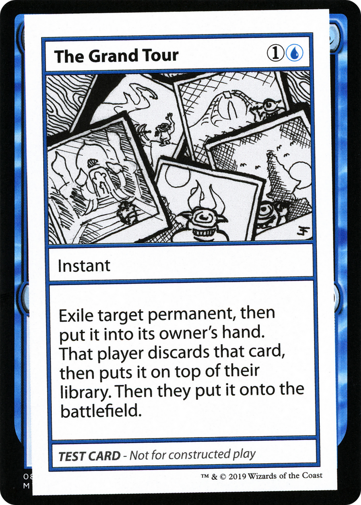 The Grand Tour (CMB1-030) - Mystery Booster Playtest Cards 2021