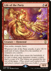 Life of the Party (PPSNC-048) - New Capenna Commander Promos Foil